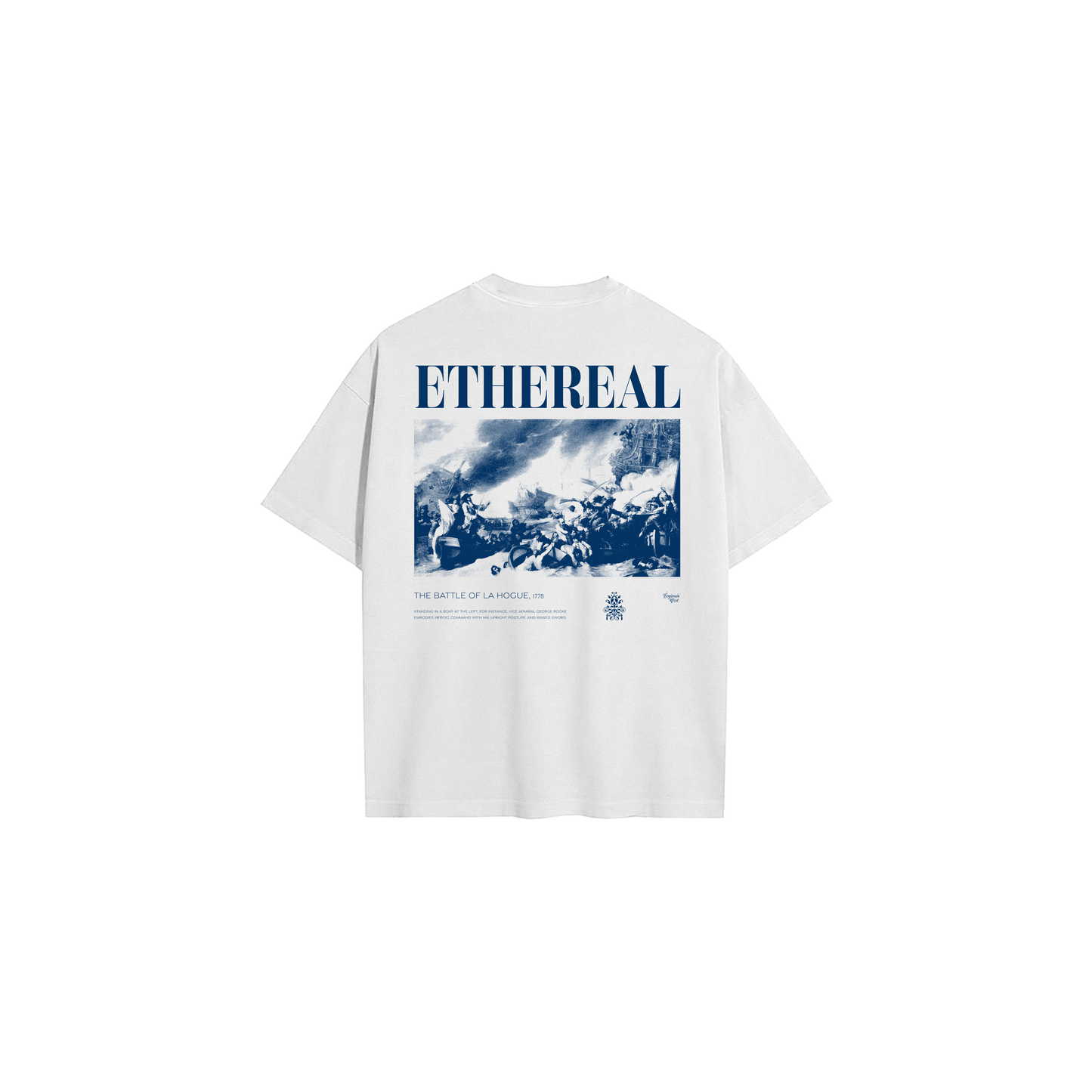 Battle in Blue unisex oversized T-Shirt